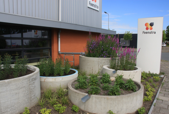 Infiltrerende plantenbakken